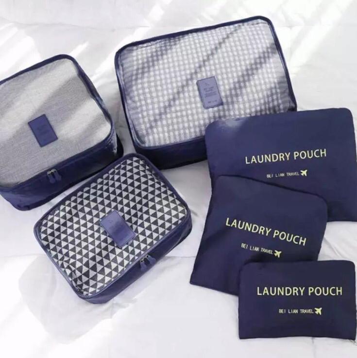 Set Organizador de Maleta 6 PCS – Orden Total en tus Viajes | Empaca con orden desde HOY, no esperes más 🛒