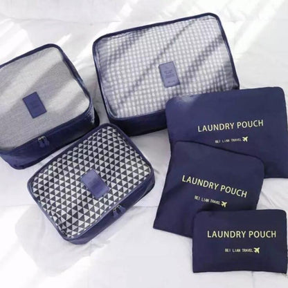 Set Organizador de Maleta 6 PCS – Orden Total en tus Viajes | Empaca con orden desde HOY, no esperes más 🛒