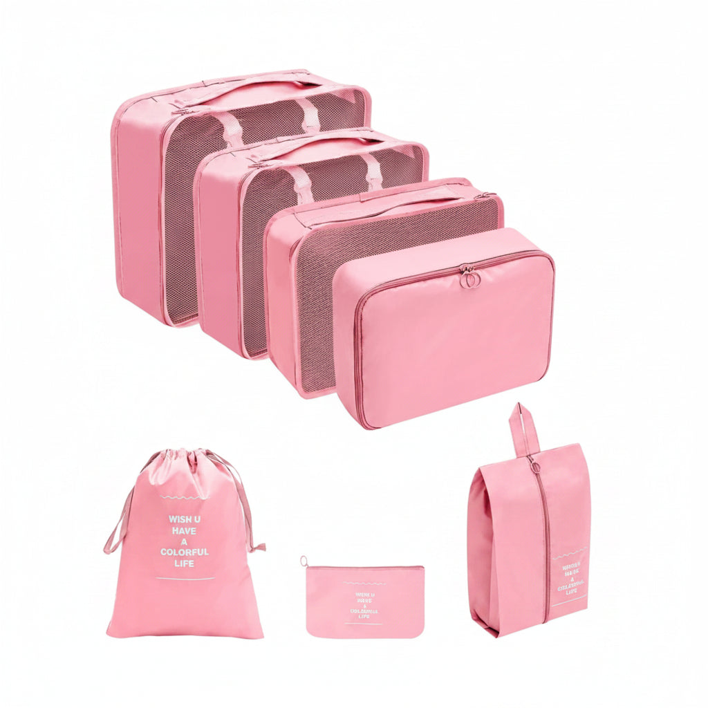 Set Organizador de Maleta 6 PCS – Orden Total en tus Viajes | Empaca con orden desde HOY, no esperes más 🛒