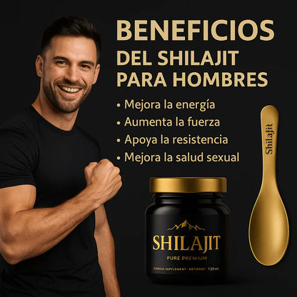 EL ORO NEGRO DEL HIMALARA SHILAJIT™ 100% PURO Y NATURAL