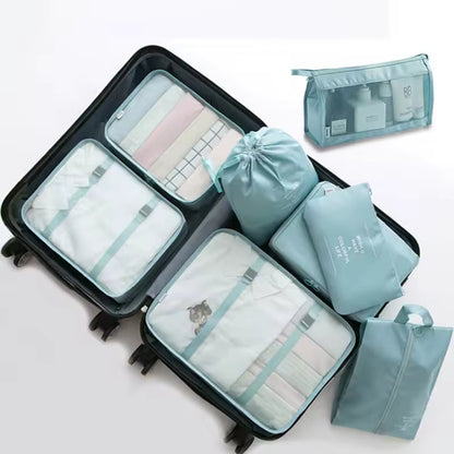 Set Organizador de Maleta 6 PCS – Orden Total en tus Viajes | Empaca con orden desde HOY, no esperes más 🛒